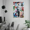 thumbnail image 6 of Banksy Graffiti The Brilliant Physicist (1) Posters Wall Art Painting Canvas Gift Living Room Prints Bedroom Decor Poster Artworks 08x12inch(20x30cm), 6 of 6