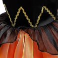 thumbnail image 6 of Likimi Kids Toddler Girls Hallowmas Dress With Mesh Dress Up Color Block Stage Show Halloween For Performance Elegant Cosplay Dresses Size 7-8 Years, 6 of 8