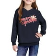 thumbnail image 4 of Lorytime Girls Sweatshirts with Hoods Unisex Merry Christmas Sweatshirt Long Sleeve Pullover Drop Shoulder Festive Tops, 4 of 4