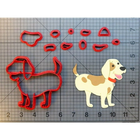 

Little Puppy Dog Cookie Cutter Fondant Cake Decorating Sugar Craft Lollipop