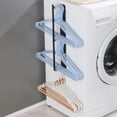 thumbnail image 3 of Magnetic Fridge Side Towel Holder Hanger Storage Rack Kitchen Magnetic Shelf#, 3 of 9