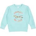 thumbnail image 2 of Inktastic Aircraft Spotter Plane Lover Toddler Sweatshirt, 2 of 4