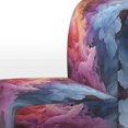 thumbnail image 4 of Designart "Nuance d'Une Nébuleuse Colorée" Chaise d'Appoint Rembourrée Multicolore - Chaise d'Astronomie et d'Espace pour Salon, 4 of 7