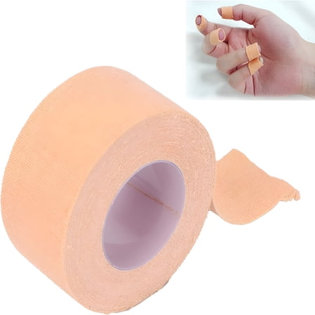 QARUN Self Adhesive Tape,Adhesive Bandage,Skin Tape Breathable Surgical Tape for Wound Dressing Care Sports (2.5cm*5m)