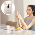 thumbnail image 1 of Phenofice Creative Toothpick Box Toothpick Holder Dispenser Cute White Plastic 1Pcs for Families, 1 of 7