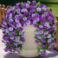thumbnail image 1 of Flores colgantes artificiales, enredaderas, INXUGAO Morning Glory, 2 unidades, 1 of 6