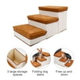 thumbnail image 4 of Pet Stair Thickened Puppy Ladder Pet Folding Storage Large Capacity Dog Climbing Stairs Dog Ramp, 4 of 9