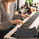 thumbnail image 4 of unbranded Piano Keyboard Cover Tela Suave Y Resistente Protección Completa Contra Polvo Y Rayones, 4 of 8