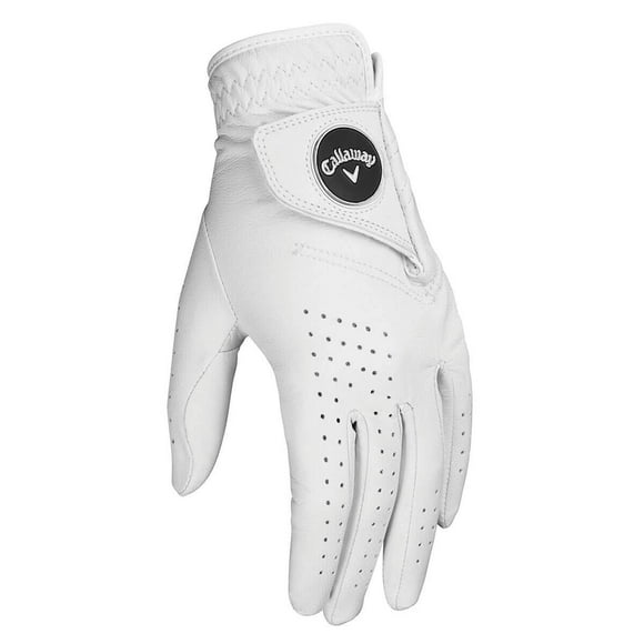 Guante de golf Callaway Dawn Patrol, blanco 2019, talla M, mano izquierda
