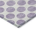thumbnail image 4 of Addison Rugs Chantille Indoor/Outdoor Transitional Circles Lavender Washable Round Rug, 8' x 8', 4 of 6