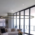 thumbnail image 5 of VONN Tania 72" Adjustable ETL Certified Integrated LED Chandelier in Black, 5 of 13