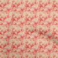thumbnail image 1 of oneOone Cotton Poplin Red Fabric Abstract Sewing Material Print Fabric By The Yard 42 Inch Wide, 1 of 4