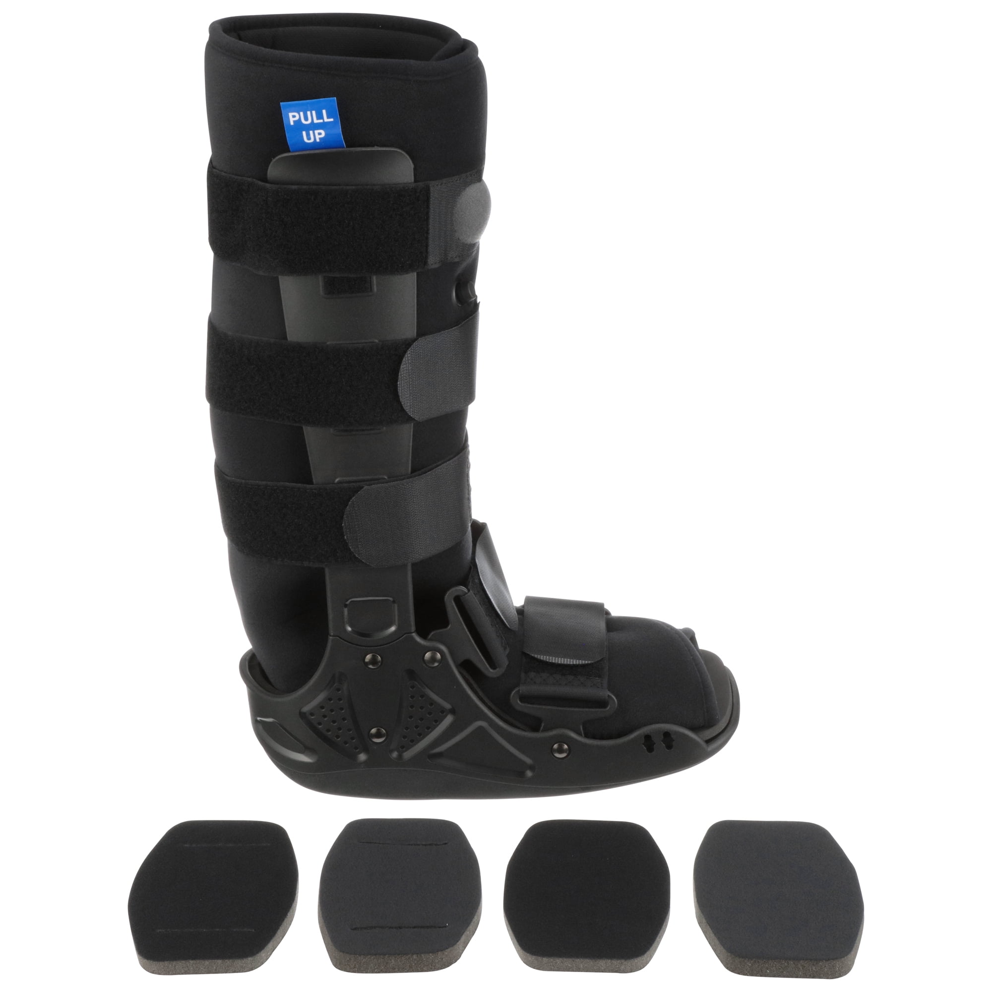 McKesson Pneumatic Walking Boot for Ankle Sprain/Leg Injury - Left or Right  Foot, Size Large, 1 Ct 