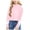 Light Pink, variant on Girls Crop Tops Hoodies Long Sleeve Cute Shirring Tied Design Dancing Fashion Pullover Sweatshirts for 5-14 Years Mint Green,Size 8-9 Years