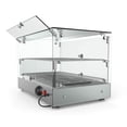 thumbnail image 5 of Koolmore HDC-1.7C 22" Self Service 2 Shelf Commercial Countertop Food Warmer Display Case - 1.7. Cu Ft; Silver, 5 of 9