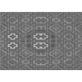 thumbnail image 1 of Ahgly Company Machine Washable Indoor Rectangle Transitional Dark Gray Area Rugs, 5' x 7', 1 of 7