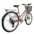 thumbnail image 4 of Bicicleta Urbana Para Mujer De Paseo R 26 TERRAFIT Vintage Venice Tf Rosa Dorado, 4 of 7
