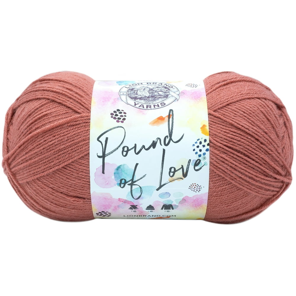 Lion Brand Pound Of Love Baby YarnTerracotta