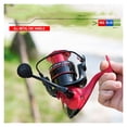 thumbnail image 5 of Fishing Reel Spinning Carp Fishing Metal Spool 12 BB Catfish Fish Spinning Reel Surfcasting Reel Fishing Reels ,Rigid Aluminum Skeletal Frame, 5 of 5