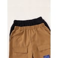 thumbnail image 4 of Mikrdoo Boys’ Cargo and Basic Jogger Pants,2-Pack (Size: 7-15), 4 of 8