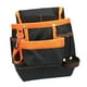 thumbnail image 1 of Cinturón de herramientas de jardín, soporte para bolsa de almacenamiento de cintura para carpinteros, multifuncional, portátil, 8 bolsillos, duradero, Naranja shamjiam Titular de la cintura de electricista, 1 of 8