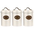 thumbnail image 1 of Bote de almacenamiento de cocina Frascos de almacenamiento con sellado hermético Hierro galvanizado Ahorro de espacio simple para de tarros de especias de Magideal Bote de almacenamiento de cocina, 1 of 6