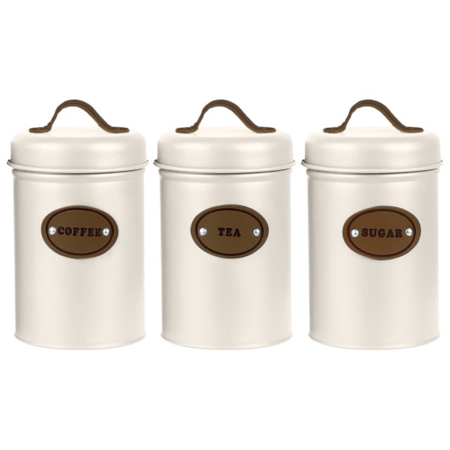 Bote de almacenamiento de cocina Frascos de almacenamiento con sellado hermético Hierro galvanizado Ahorro de espacio simple para de tarros de especias de Magideal Bote de almacenamiento de cocina