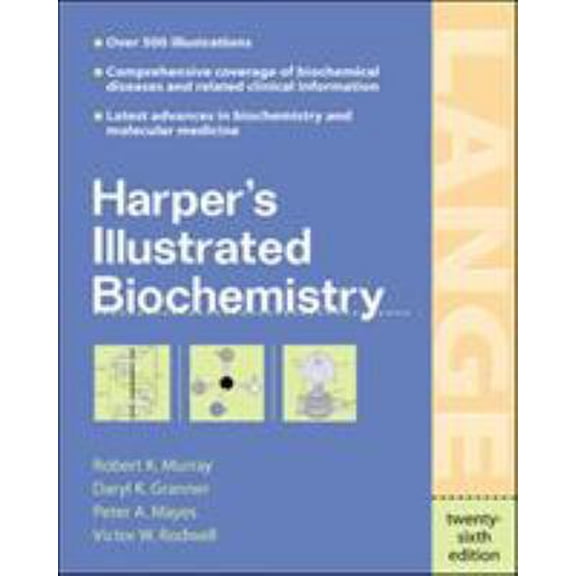 Pre-Owned Harper's Illustrated Biochemistry (LANGE Basic Science) (Paperback) 0071389016 9780071389013