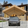 thumbnail image 2 of Carport Car Canopy, Portable Garage, Easy to Assemble, Stable Carport,for Car, Bike, Boat, 2 of 3