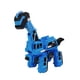 thumbnail image 3 of Coche de dinosaurio transformador Hugo camiones de construcción juguete azul, 3 of 10