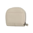 thumbnail image 4 of Time and Tru Women's Becca Zip Around Wallet Solid Beige, 4 of 4