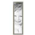 thumbnail image 2 of ArtToFrames 10" x 37" Silver Picture Frame, 10x37 inch Silver MDF Poster Frame (WOM-4642), 3 Pack, 2 of 7