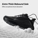 thumbnail image 4 of FitVille Zapatos anchos para caminar para hombre, zapatillas ligeras sin cordones, zapatillas anchas transpirables para pies hinchados con soporte para el arco, 4 of 5