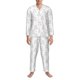 thumbnail image 3 of Balery Heart Rabbit Pijama para Hombre de Dos Piezas con Manga Larga, Conjunto de Dormir y Descanso Suave con Bolsillos-XX-Large, 3 of 7