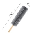 thumbnail image 6 of Flexible household fan brush sofa dust removal brush blinds cleaning brush Gray 42cm, 6 of 9