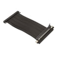 thumbnail image 1 of Câble PCIE4.0 X16 Riser Câble Haute Vitesse Double Inverse Pliable PCI Express Gen4 Carte Graphique Extension Câble Vertical GPU Monter Extension Câble pour RTX3090 RTX3080ti RTX3070, 1 of 8