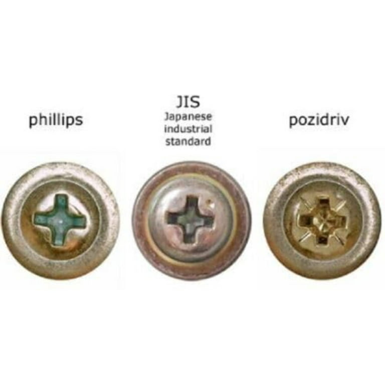 JIS (Japanese Industrial Standard) (8) Screwdriver Impact Bits + 3