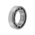 thumbnail image 1 of Unique Bargains Roulements à Billes Rainures Profondes 6801 12x21x5mm P4 Type Ouvert Roulements Lubrifiés 1 Pce Roue de Scooter Planche à Roulettes Universelle Ton Argent, 1 of 6