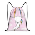 thumbnail image 1 of Fotbe Aerial Yoga for Unicorn Bolsa Mochila con Cordón Estampada, Bolsa de Gimnasio Deportiva, Bolsa Cinch, Bolsa con Cordón para Hombres y Mujeres-Small, 1 of 6