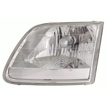 Aftermarket 2001-2003 Ford F-150  Aftermarket Passenger Side Front Head Lamp Assembly (Best Aftermarket Headlights F150)