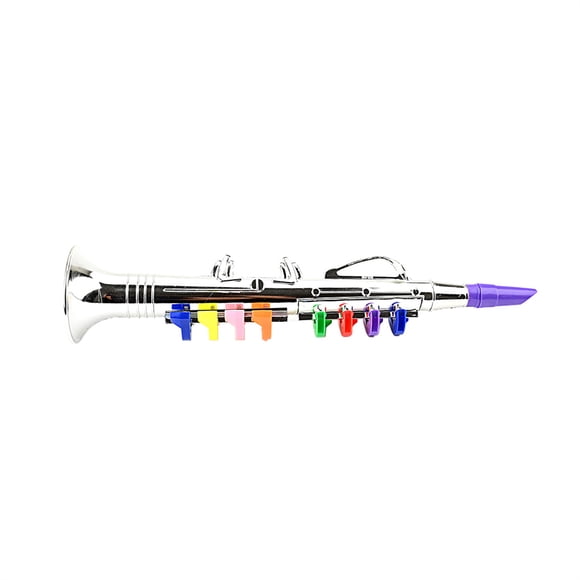 Clarinete para niños Soidarity con 8 teclas de colores instrumento musical
