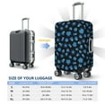 thumbnail image 3 of Salouo Blue Octopus Pattern Travel Dust-proof Suitcase Cover, Softside Suitcase Protector Luggage Cover Protector for 18-32inch ,Not Included Suitcase, 3 of 8