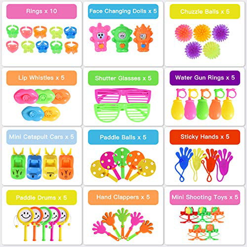 PARTIES PINATAS CARNIVALS 24 MINI HAND CLAPPERS GOODY BAGS FAST FREE SHIP! 