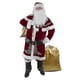thumbnail image 1 of Conjunto de disfraz de Papá Noel para hombre, 8 piezas, terciopelo de lujo navideño, 1 of 1