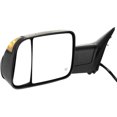 thumbnail image 4 of For Ram 1500 Classic 2019 Door Mirror Driver Side | Power | Heated | Manual Folding | With Signal & Puddle Light | Textured Black | Dual Glass | Trailer Tow | With Temp Sensor | CH1320350 | 68412787A, 4 of 5