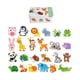thumbnail image 2 of Juegos de rompecabezas de combinación Rompecabezas Iluminación Emparejamiento cognitivo Construcción compacta Animales del bosque, 2 of 9