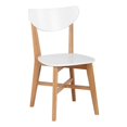 thumbnail image 1 of Chaise d'Abaque Expert Universel Chêne Moderne et Blanc, 1 of 8