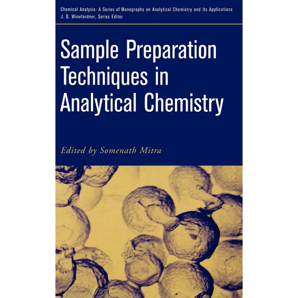 Chemical Analysis A Monographs on Analytical Chemistry and Its