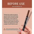 thumbnail image 2 of Hellokiss Liquid Eyebrow Pen,2 in 1 Dual-ended Natural 4 Fork Tip Liquid Eyebrow, 2 of 3