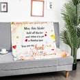 thumbnail image 5 of KAAYEE Get Well Gifts for Women,Hug Blanket,Thinking of You Gift for Mom Friend Sister,Feel Better Inspirational Gifts for Women,Get Well Soon Gift,50"x 60"m,Beige, 5 of 8